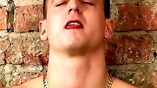 Students lincoln gates and luke desmond anal breed and cum