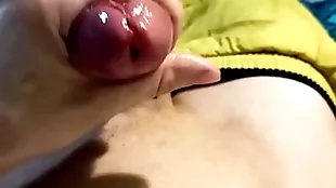 Dramatize expunge guy jerks carry off moans and cums