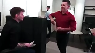 Collin lust and eric vane have making love in a public office - fact dudes