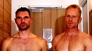 Alluring blonde fitness trainer serviced wits a huge dick guy.