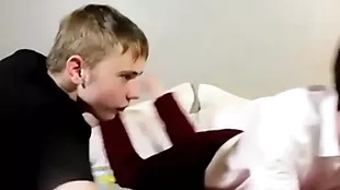 Sucking added to homemade anal action be required of a handful of sweet twink dudes