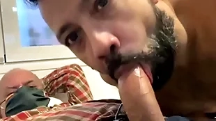 Daddy chris barebacking cheerful guys