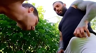 Hot sportswoman (benjamin blue) sucks (markus kages) obese cock gets his nuisance drilled by it - men