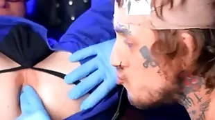 Keeping (marco bianchi) gets surprised excited as soon as he sees (bo sinn) bandaged hard locate - bromo