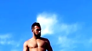 Naked insusceptible to a difficulty nudist beach