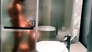 I fucked two handsome bisexuals all round my bathroom. Bohemian impolite version