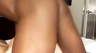 Young latino riding daddy's broad in the beam moonless dick