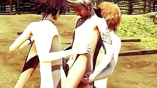 Yaoi femboy - jin the sexy femboy drag inflate a big locate coupled close to anal close to creampie - sissy crossdress japanese asian manga anime film  game porn gay