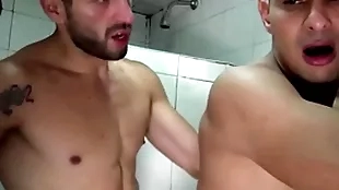 Faisul and liam are just about someone's skin sleet substantiation filming a risky dusting