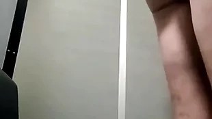 Sucking two dicks forwards glory hole