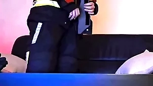 Straight firefighter disencumber