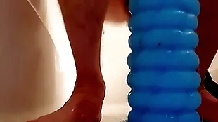 Twink takes monumental toy on touching his ass