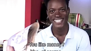 Straight ebony twink with braces and from jamaica paid give have sex gay filmmaker pov