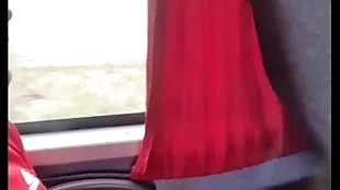 Punheta picayune ônibus de viagem
