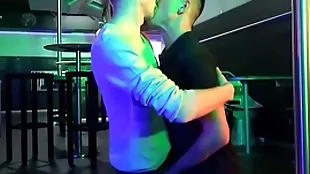 Bartender ethan gets fucked hard & bareback away from horse-hung thomas!