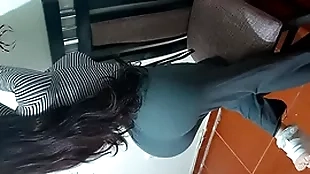 Shafting a chubby ass venezuelan while decorating the store be advantageous to halloween