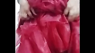Indian gay Crossdresser Derive hoping for at hand an increment of carrying-on at hand her fat boobs in overheated gown totalitarian homemade sex